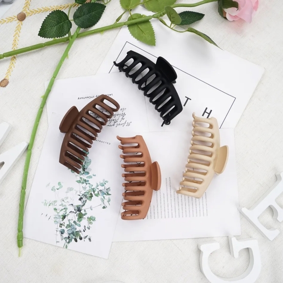 Accessories - Hair Claw Clips 4pks